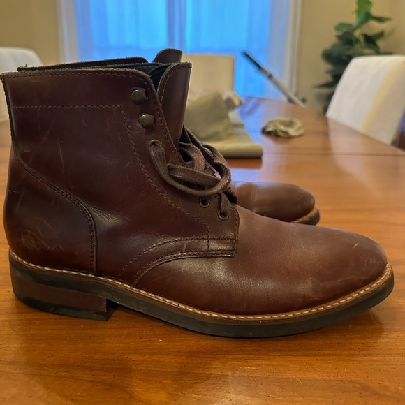 Thursday Boot Company Men’s Brown Leather Lace Up Boots (Size 9.5) - Picture 10 of 14